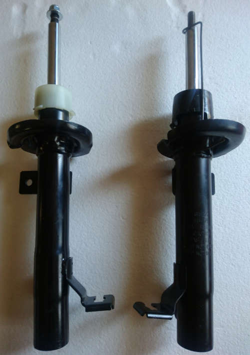 Duratech - FORD FIESTA V 2002>2008 1.3 1.4 1.6 ST150 FRONT GAS SHOCK ABSORBERS (PAIR)