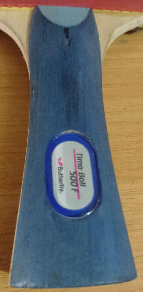 Butterfly Timo Boll 500F Table Tennis Bat - As New, No Seal