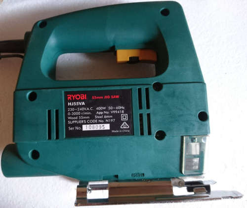 Ryobi 400W Jig Saw - As New, Package Mild Wear - No Accessories (HJ55VA)