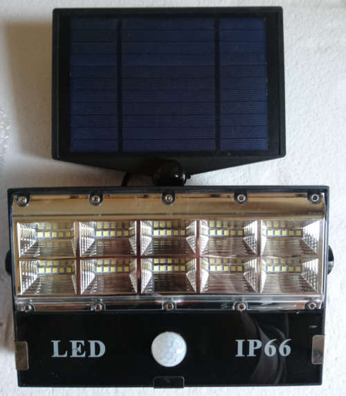 Solar Radar Sensor Street/Outdoor Lamp (IP66)