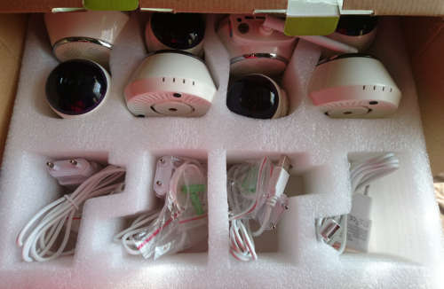 4 Channel HD Ip Wireless Nvr (Display Unit - Remote View App in I-Tunes app store only)