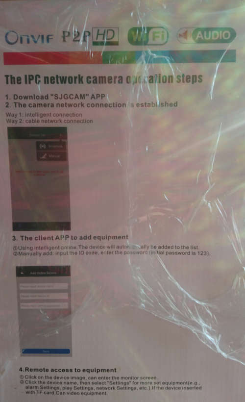 4 Channel HD Ip Wireless Nvr (Display Unit - Remote View App in I-Tunes app store only)