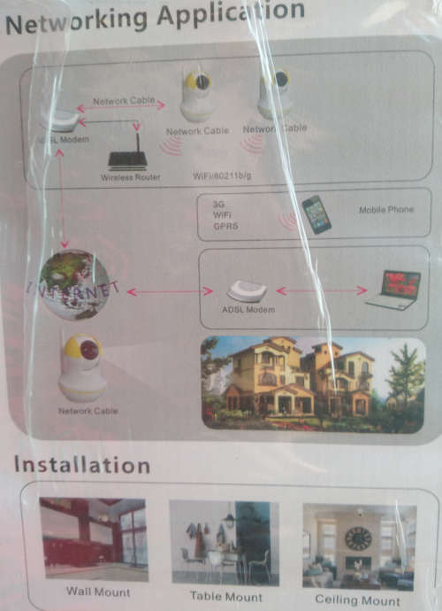 4 Channel HD Ip Wireless Nvr (Display Unit - Remote View App in I-Tunes app store only)