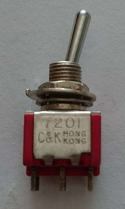 6 Pin Toggle Switch (1 Bid for 6 Switches) R20 additional per bid - (Japan/HongKong Products)