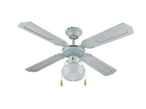 Display Set - Package Wear - Please Read - Ideal 105cm 4 Blade Ceiling Fan - Great For Small Office!