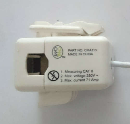250V 71A  Split Core Current Clamp Sensor (CAT ll)