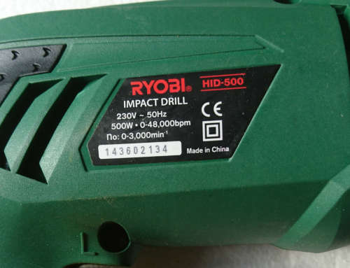 Ryobi 500w Impact Drill (Only 1 As New)
