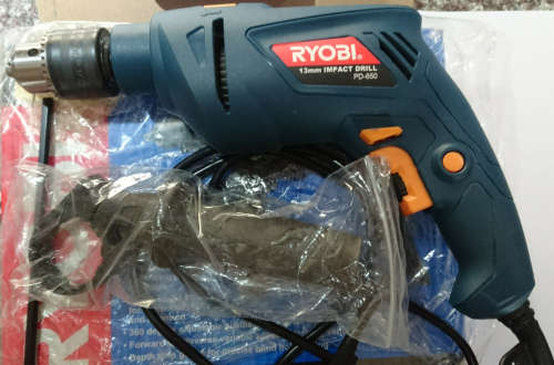 13mm Ryobi 650w Impact Drill (Only 1 - Display - Please Read) PD-650