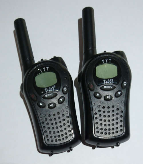 Pocket Size - T668 2 way radio - (Display - No Original Packaging - Please Read)