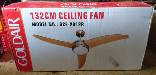 Goldair 132cm 3 Blade Ceiling Fan (GCF-2012R) - Display