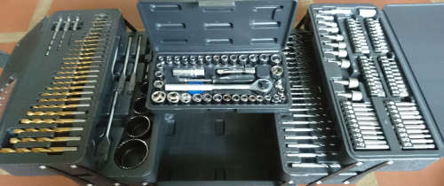 Razor 180 Piece Master Drill Bit & Socket Set