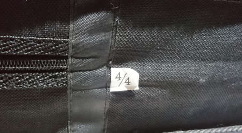 Full Size Violin With Bow & Case - Mint Condition! Sanchez Handcrafted - Needs Bridge - R20/44