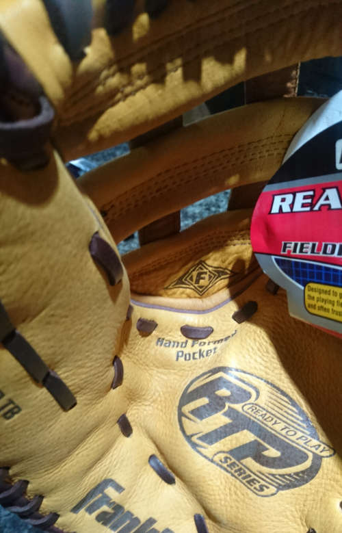Franklin Field/Catcher Glove (4793TB - 13` RTP Series)Tanned Steer, Deer Touch (LEFT HAND GLOVE))
