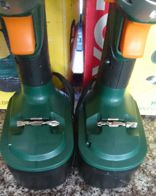 Last 1 - Ryobi 12V Cordless Driver Drill (HCD-12) - Displays -  Package Wear