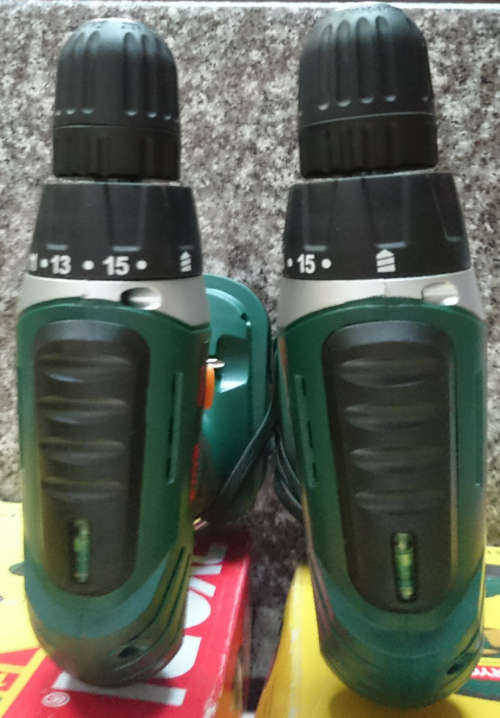 Last 1 - Ryobi 12V Cordless Driver Drill (HCD-12) - Displays -  Package Wear