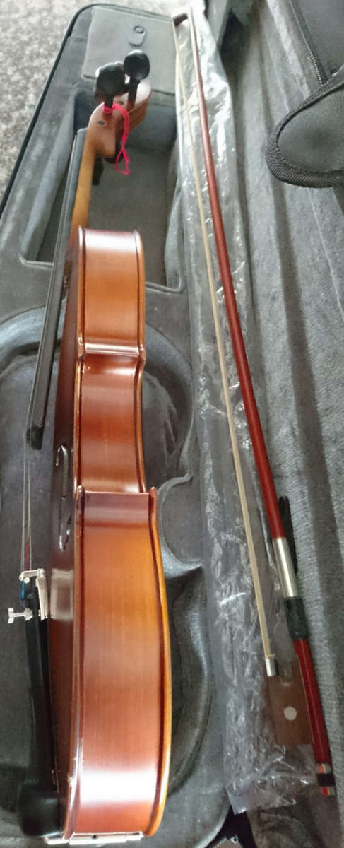 Full Size Violin With Bow & Case - Please Read/Cosmetics -  (JYN-E900) 4/4