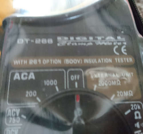 Digital Clamp Meter DT-266