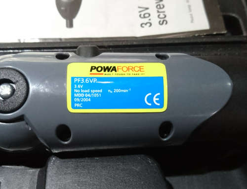 Powerforce 3.6V Rechargeable ScrewDriver - (Please Read - Bits Mis - Display In 100% working order)