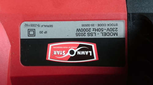 2000W Lawn Star Electric Chain Saw