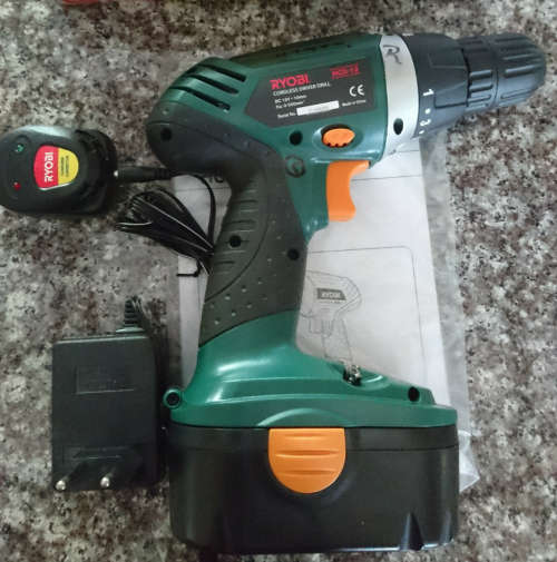 Ryobi 12V Cordless Driver Drill (HCD-12) - Display - Box Wear (Please Read)