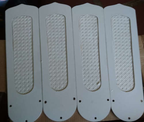 Display Set - Package Wear - Please Read - Ideal 105cm 4 Blade Ceiling Fan - Great For Small Office!