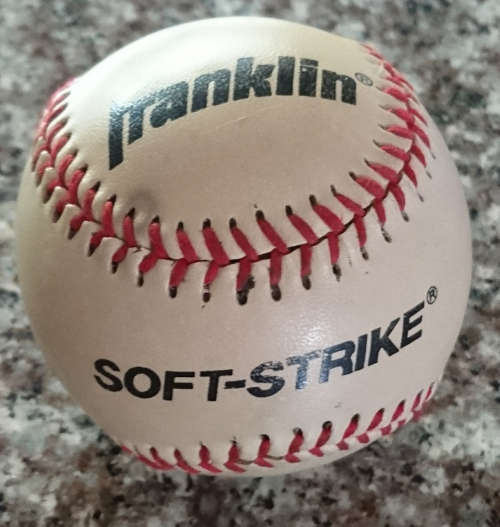 Franklin 9" Soft-Strike Baseball (No Seal - Please Read)