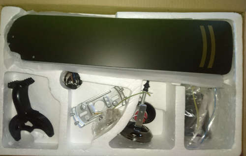 Display Unit - Please Read - Goldair 132cm 5 Blade Ceiling Fan (SCF-501R) - R/C - Only 1 Available!