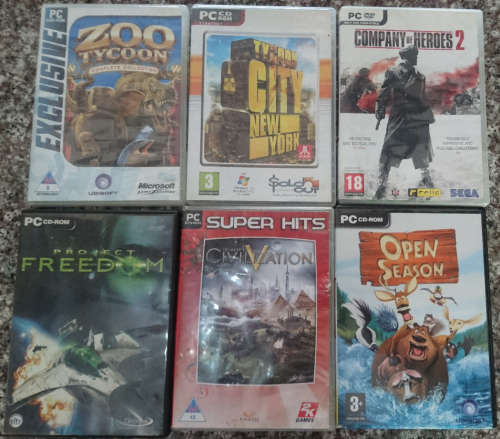 12 x Pc games (1 bid for all) Working Order