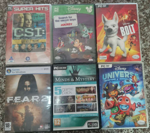 12 x Pc games (1 bid for all) Working Order