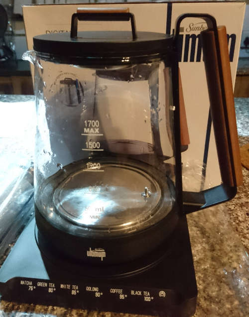 Sunbeam 1.7l Ultimum Digital Kettle - Perfect for office! (Display Unit - Tested 100% Working Order)