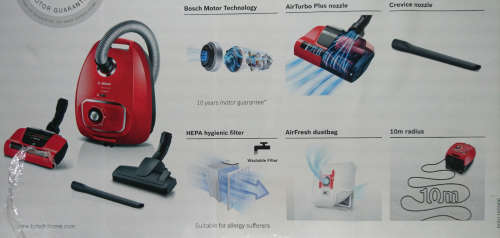 Bosch Series 4 Pro-Animal Bagged Vacuum Cleaner (Only 1 Available - Brand New!)