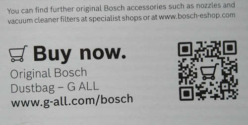 Bosch Series 4 Pro-Animal Bagged Vacuum Cleaner (Only 1 Available - Brand New!)
