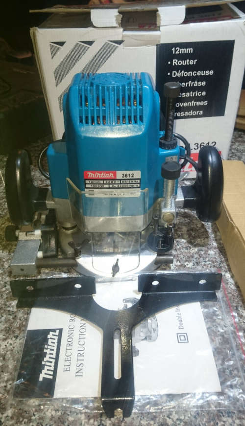 Mintian 1600W 12mm Router (Display Set - As New - Complete)