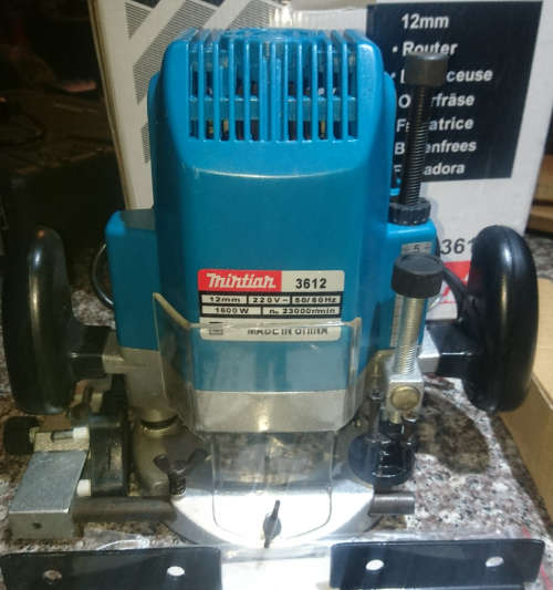 Mintian 1600W 12mm Router (Display Set - As New - Complete)