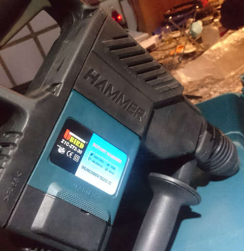 750W 30mm Electric Rotary Hammer Drill - 3 Modes - (Display - As New - With SDS Bits)