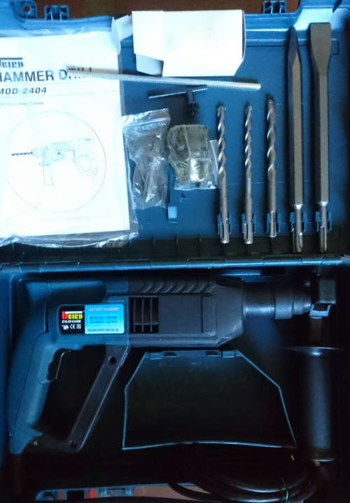 3-in-1 620W U-Bird 24MM Rotary Hammer Drill (Z1C-ZT4-24SE) Only 1 Available - >1000rpm