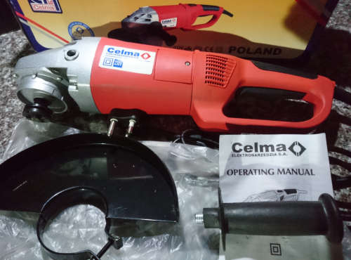 Celma 2100W 230mm Professional Angle Grinder - (As New & Complete!)