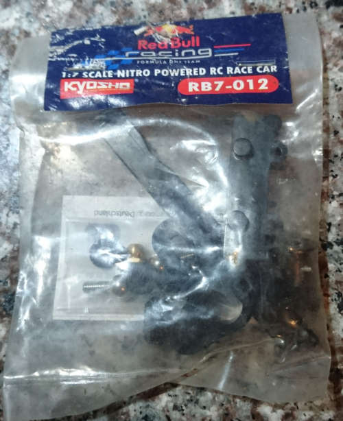 1:7 Scale Spare Parts For Red Bull Kyosho RB7 Nitro Car (Brake/Throttle Arm) RB7-012