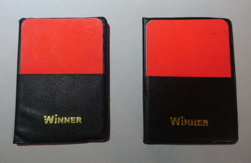 Warning Cards With Team Charts (1 Bid for Both) - Please Read