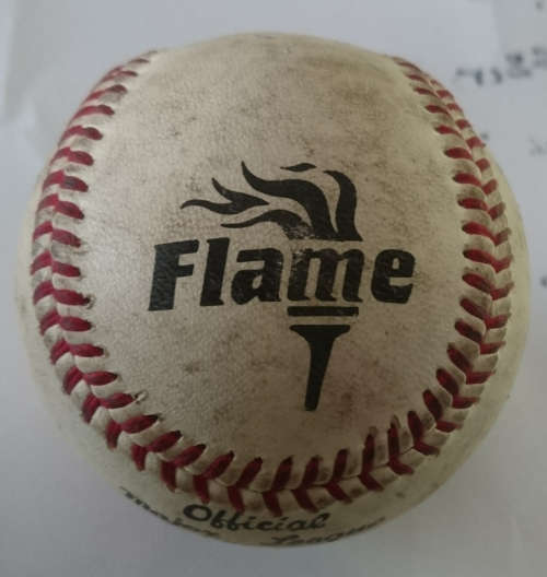 Flame Genuine Leather 9" Official Major League Spec Baseball (1 Bid for 2) - Please Read