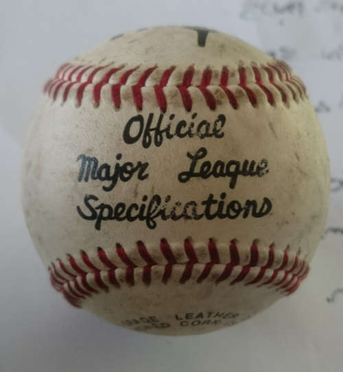 Flame Genuine Leather 9" Official Major League Spec Baseball (1 Bid for 2) - Please Read