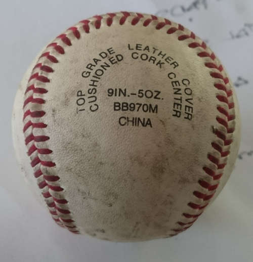 Flame Genuine Leather 9" Official Major League Spec Baseball (1 Bid for 2) - Please Read