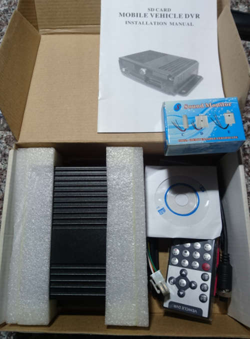 4 Channel Mini Mobile Vehicle DVR System