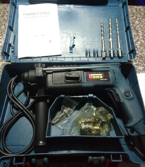 Last 1 - 500W U-Bird Rotary Hammer Drill (Z1C-ZT-2/20SE - Display Unit - Complete)