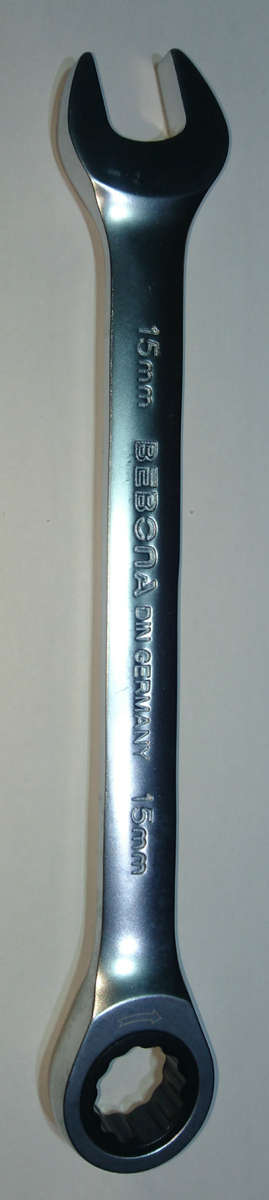 15mm Bebona Combination Gear Spanner - CR-V (Made In Germany)