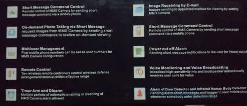 MMS Camera with Detection Accessories (Please Read)