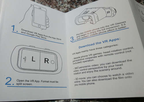 VR Headset with Individual Eye Adjustments