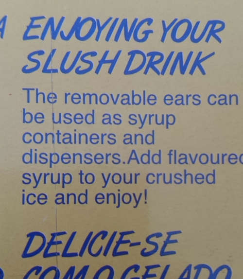 Disney Range - Ariete Ice Slush/Shaver (Only 1 - Large)