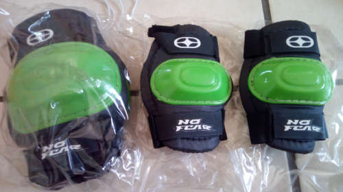 No-Fear Knee & Elbow Padds (Durable For All Active Sports) - Medium (7-11 yrs)