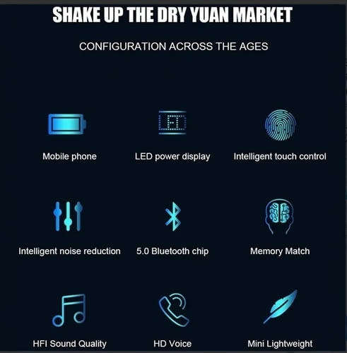 Bluetooth 5.0 Wireless Earbuds